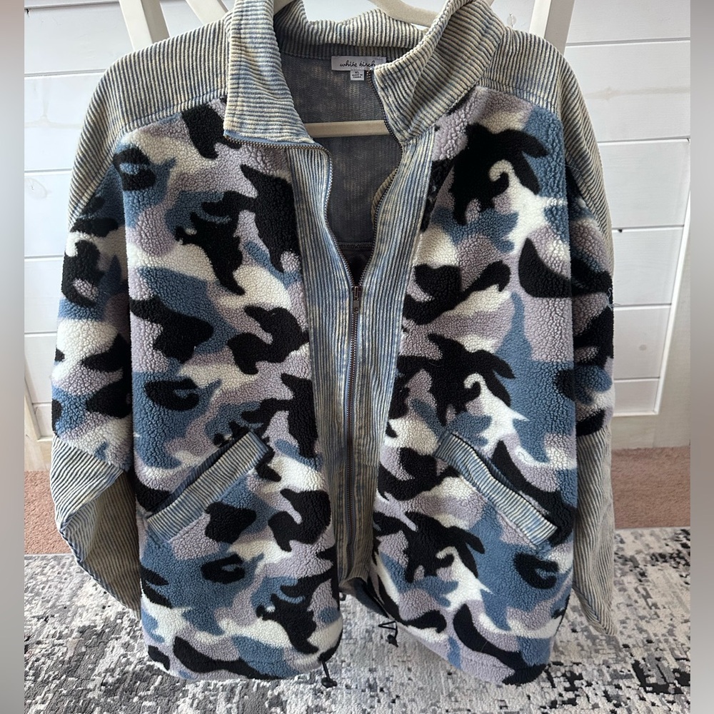 White birch camo jacket
